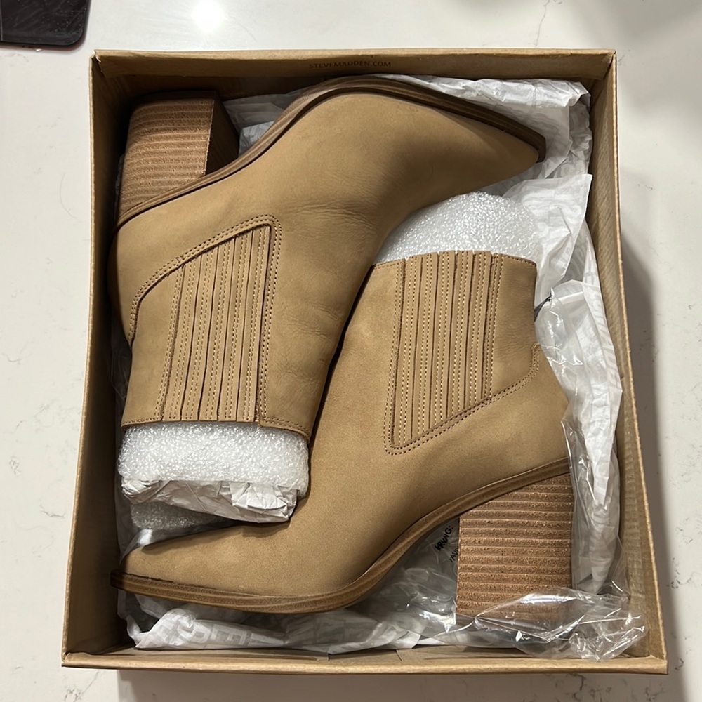 Steve Madden Booties - run small
